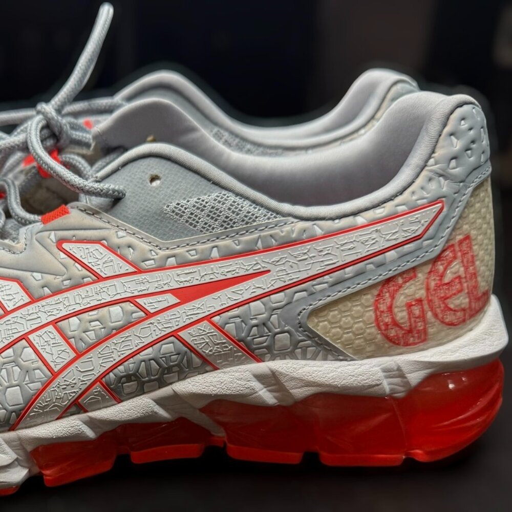 Asics Womens Gel Quantum 180 5 TR 1202A083 Gray Running Shoes Sneakers Size 7.5